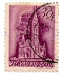 Stamps : Europe : Hungary :  EGLISE du COORONNEMENT A BUDAPEST
