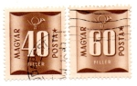 Stamps : Europe : Hungary :  -1952-TIMBRES