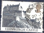 Stamps United Kingdom -  Castillo de Edimburgo