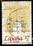 Stamps Spain -  V Centenario del Colegio Mayor de Santa Cruz. Universidad de Valladolid