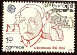 Stamps Spain -  Europa-CEPT. Antonio de Cabezón