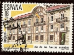 Stamps : Europe : Spain :  Dia de las Fuerzas Armadas. Capitanía General de Galicia - La Coruña