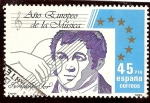 Stamps Spain -  Año Europeo de la Múscia. Fernando Sor