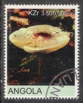 Sellos del Mundo : Africa : Angola : SETAS-HONGOS: 1.104.026,00-Lepiota cristala