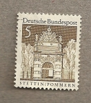 Stamps Germany -  Stettin,Pomerania