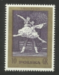 Sellos del Mundo : Europa : Polonia : Escena de Ballet