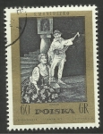Stamps Poland -  Escena  de Teatro