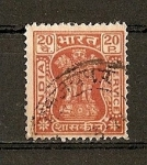 Stamps India -  Columna de Asoka.