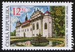 Stamps : Europe : Czech_Republic :  REPUBLICA CHECA - Palacio de Litomyšl