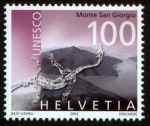 Stamps : Europe : Switzerland :  SUIZA - Monte San Giorgio