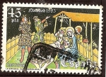 Stamps : Europe : Spain :  Navidad. Epifanía, Museo Diocesano de Vic