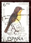 Stamps Spain -  Pájaros. Curruca carrasqueña