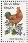 Stamps United States -  RHODE ISLAND