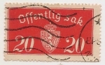 Sellos de Europa - Noruega -  Offetling  Sak (Escudo)