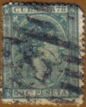 Stamps Cuba -  ALFONSO XII