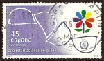 Stamps Spain -  Año Internacional de la Paz. Alegoría