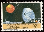 Stamps Spain -  Exposición Universal de Sevilla. EXPO´92.