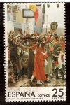 Stamps Spain -  175 Aniversario de la Constitución de 1812. 