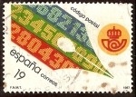 Stamps Spain -  I Aniversario de la implantación en toda España del Código postal