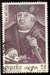Stamps Europe - Spain -  Día del Sello. Francisco de Tassis. Correo Mayor de Felipe el Hermoso