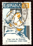 Stamps Spain -  IV Centenario de la muerte de Fray Luis de Granada