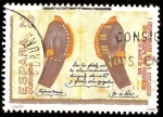 Stamps Spain -  I Centenario de la creación del Cuerpo de Correos.