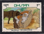 Stamps Bhutan -  El Libro de la Selva