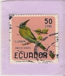 Stamps Ecuador -  Aves