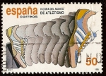Stamps : Europe : Spain :  V Copa del mundo de Atletismo. Iniciación de la carrera