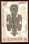Stamps Spain -  Artesanía española. Hierro, cerradura s. XIX - Galicia