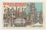 Sellos de Europa - Checoslovaquia -  Planta Química