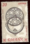 Sellos de Europa - Espaa -  Artesanía española. Hierro, Llamador s.XV - Teruel (Aragón)
