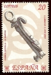 Stamps : Europe : Spain :  Artesanía española. Hierro, Llamador s XVII-XVIII - Cuenca (Castilla la Mancha)