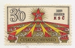 Stamps : Europe : Czechoslovakia :  Partido del Congreso