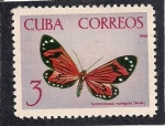 Stamps Cuba -  Mariposa