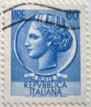 Stamps Italy -  siracusana(turrita)