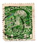 Stamps Austria -  1908-ANIVERSARIO REY FRANCOIS JOSEPH 1º-1913