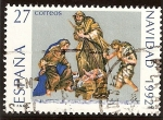 Stamps Spain -  Nacimiento, obra de Obdulia Acevedo