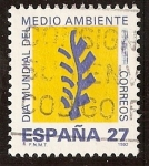 Stamps Spain -  Día Mundial de Medio Ambiente