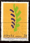 Stamps Spain -  Día Mundial del Medio Ambiente. Logotipo de la Secretaria del Estado