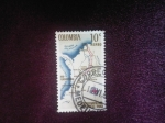 Stamps Colombia -  La Ruta de la Nueva Línea Ferroviaria - Ferrocarril del Atlántico-1961 