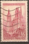 Stamps France -  CATEDRAL   ROUEN