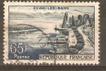 Stamps France -  EVIAN - LES - BAINS