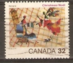 Stamps : America : Canada :  NAVIDAD