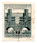Stamps Austria -  1957-MONUMENTOS-Tipo.A