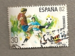 Stamps Spain -  Mundial de fútbol
