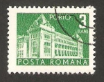 Sellos de Europa - Rumania -  edificio de correos