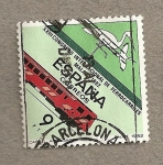 Stamps Spain -  XXIII Congreso Internacional de Ferrocarriles