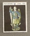 Stamps Panama -  Cerámica de Puebla