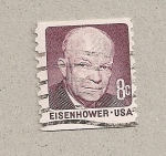 Stamps United States -  Presidente Eisenhower